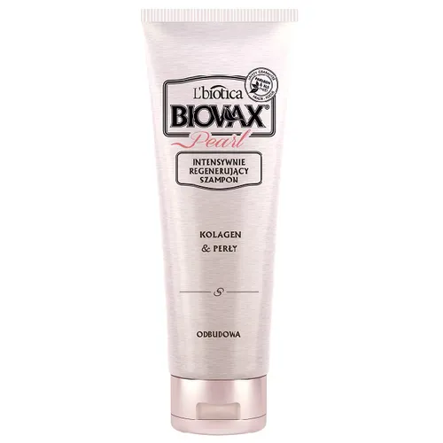 L'biotica Biovax Pearl, Intensywnie regenerujący szampon do włosów