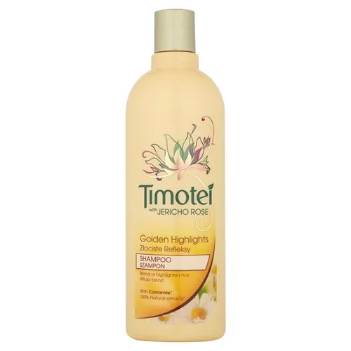 Timotei Jericho Rose, Szampon do włosów blond `Złociste refleksy`