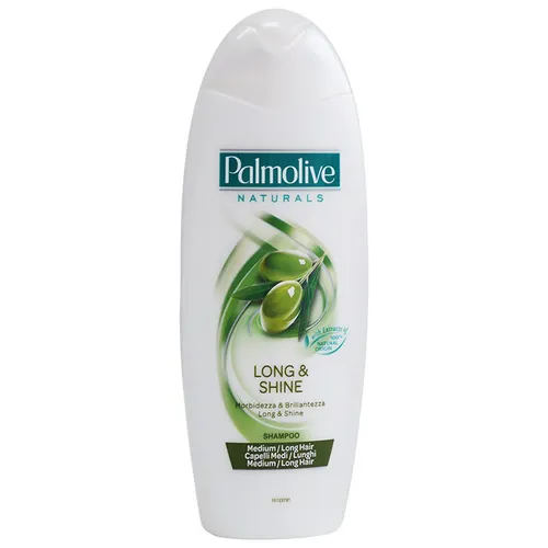 Palmolive Naturals, Long & Shine Shampoo (Szampon do włosów półdługich i długich `Długie i błyszczące` (nowa wersja))