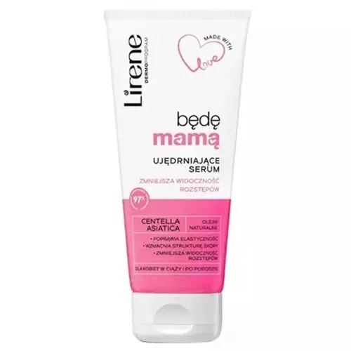 Lirene Dermoprogram Będę Mamą, Ujędrniające serum dla kobiet w ciąży i po porodzie