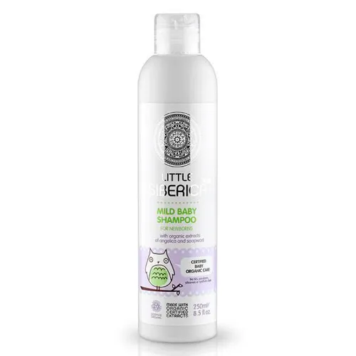 Natura Siberica Little Siberica, Delikatny organiczny szampon do włosów dla noworodków