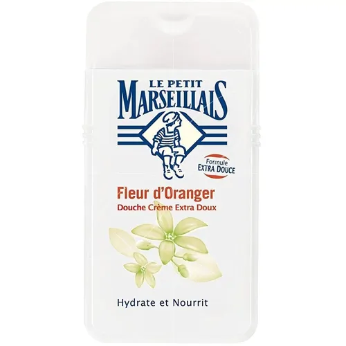 Le Petit Marseillais Douche Creme Extra Doux Fleur d`Oranger (Kremowy żel pod prysznic `Kwiat pomarańczy`) - 1