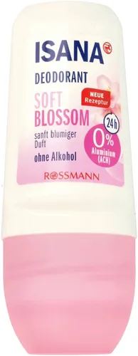 Isana Soft Blossom Deodorant  Roll-on 24h (Dezodorant w kulce)
