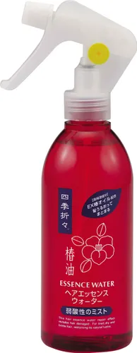 Kumano Cosmetics Shikioriori Tsubaki, Nawilżająco-regenerująca esencja do włosów