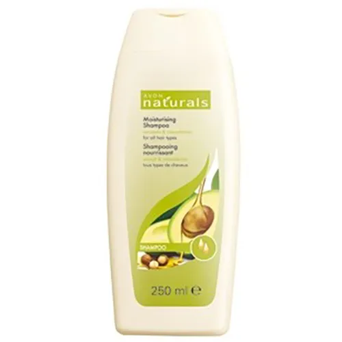 Avon Naturals, Avocado & Macadamia, Moisturising Shampoo (Szampon nawilżający 'Awokado i orzechy makadamia')