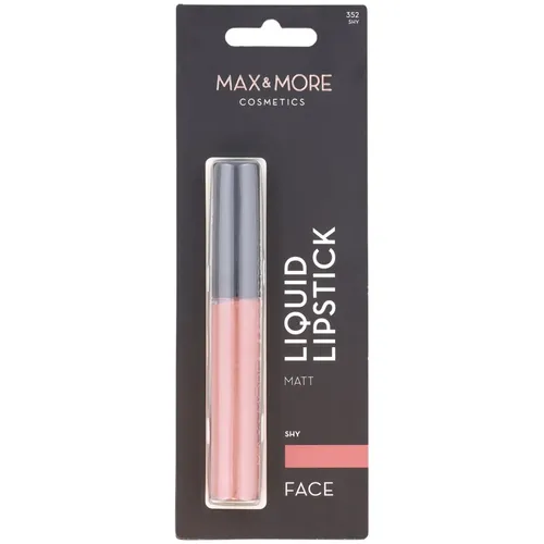 Max & More Matt Liquid Lipstick (Matowa pomadka w płynie) - 3