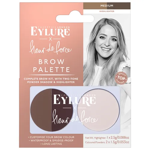 Eylure x Fleur de Force, Brow Palette (Paletka do stylizacji brwi)