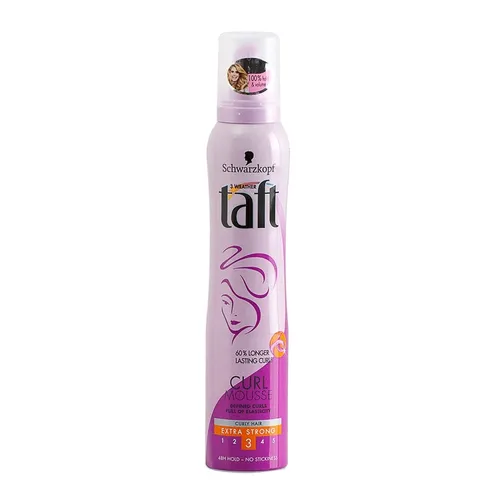 Schwarzkopf Taft Curl Mousse Pianka do włosów Extra strong