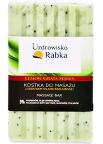 Uzdrowisko Rabka Lemon Grass Series, Kostka do masażu z makiem