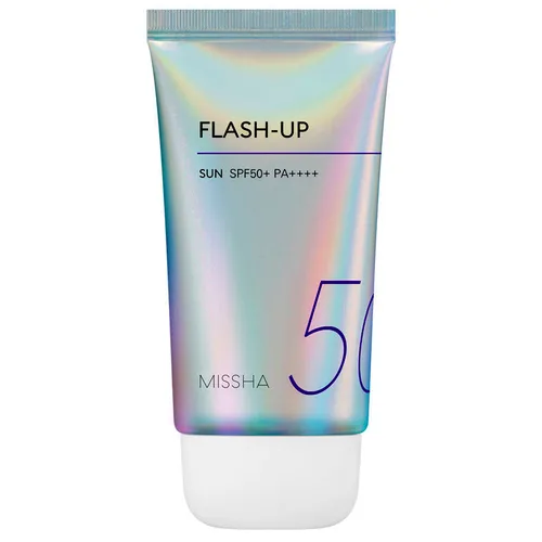 Missha Flash-up Sun SPF 50+ PA ++++ (Krem rozświetlający przeciwsłoneczny SPF50+)