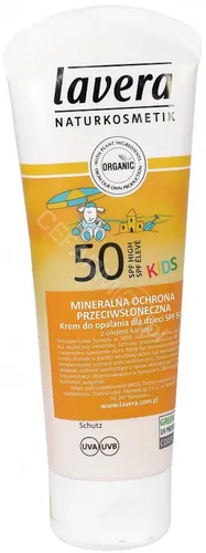 Lavera Baby & Kinder Sonnencreme LSF 50 (Krem do opalania dla dzieci SPF 50 z olejem karanja)