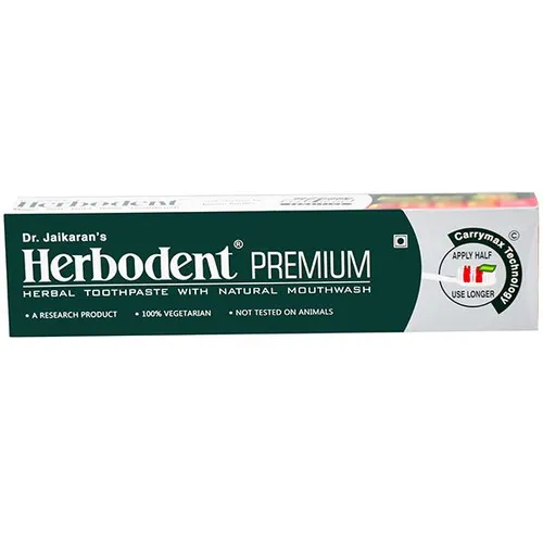 Dr. Jaikaran's Herbodent Premium Toothpaste (Ziołowa pasta do zębów przeciw próchnicy)