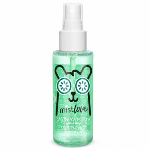 Floslek mistLOVE Soothing Mist, Łagodząca mgiełka `Ogórek i aloes`