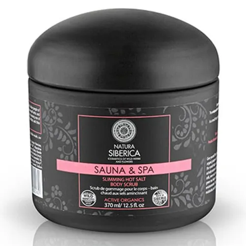 Natura Siberica Sauna & SPA, Gorący solny peeling do ciała antycellulitowy