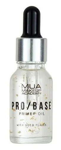 Make Up Academy (MUA) Pro/Base Primer Oil with Gold Flakes (Rozświetlająca baza olejkowa pod makijaż z płatkami złota)