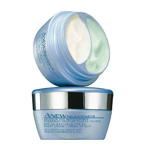 Avon Anew Rejuvenate, 24 Hour Eye Cream Night / Day (Kompleksowy system pielęgnacji okolic oczu na dzień i na noc)