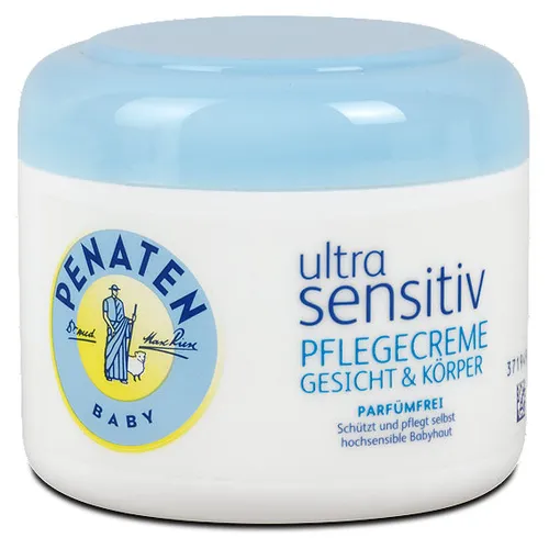 Penaten Baby Ultra Sensitiv, Pflegecreme Gesicht & Korper (Krem do twarzy i ciała do skóry ze skłonnością do atopii)