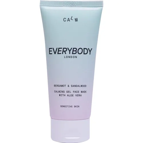 EveryBody London Calm, Calming Gel Face Mask With Aloe Vera, Bergamot & Sandalwood (Łagodząca maseczka do twarzy Bergamotka & Drzewo sandałowe)