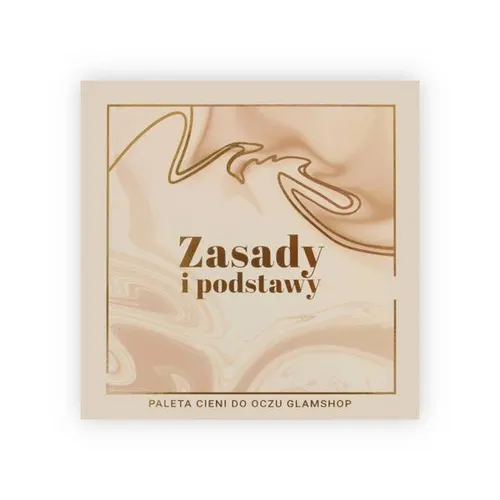Glam Shop GlamBOX, Paleta cieni do powiek `Zasady i podstawy` - 2