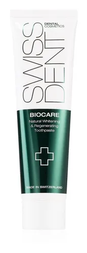 SwissDent Biocare Natural Whitening & Regenerating Toothpaste (Regenerująca pasta do zębów o działaniu wybielającym)