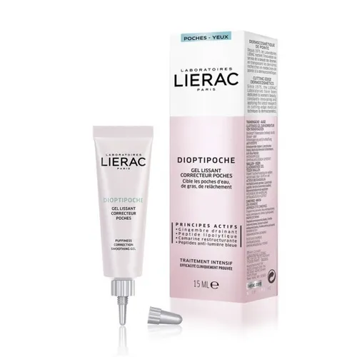 Lierac Dioptipoche, Gel Lissant Correcteur Poches (Wygładzający żel korygujący obrzęki pod oczami) - 2