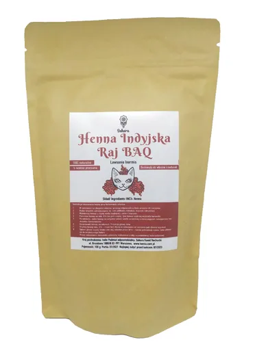 Sahara Kamil Rochucki Eko henna do włosów Rajasthani Raj BAQ