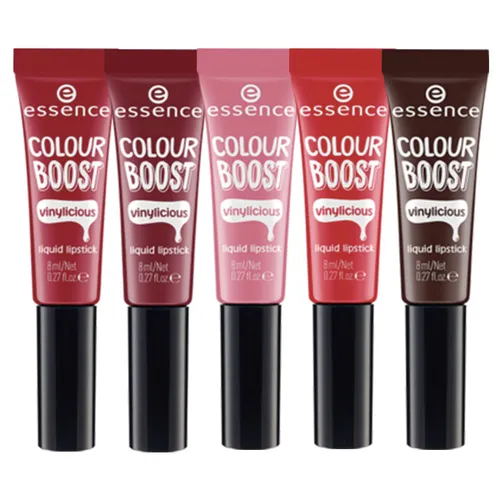 Essence Colour Boost, Vinylicious Liquid Lipstick (Winylowa płynna pomadka) - 2
