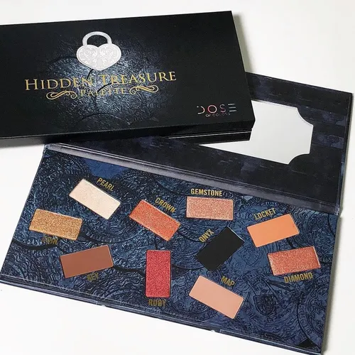 Dose of Colors Hidden Treasure, Eyeshadow Palette (Paleta cieni do powiek)