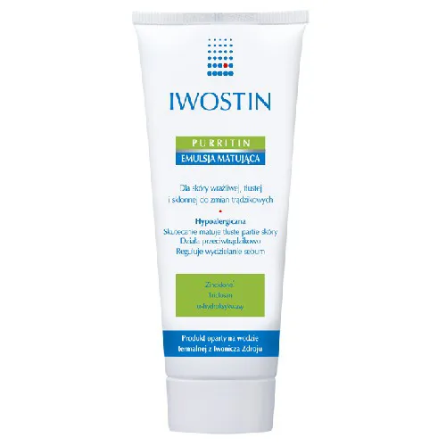 Iwostin Purritin, Emulsja matująca (stara wersja)