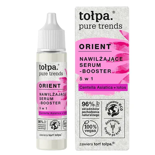 Tołpa Pure Trends, Orient, Nawilżające serum - booster 5 w 1