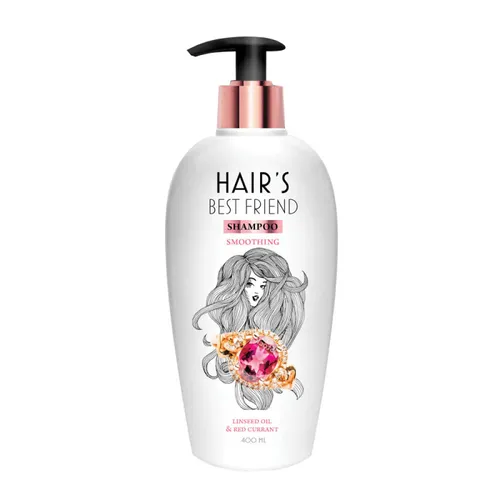 Hair's Best Friend Shampoo Smoothing Linseed Oil & Red Currant (Wygładzający szampon do włosów)