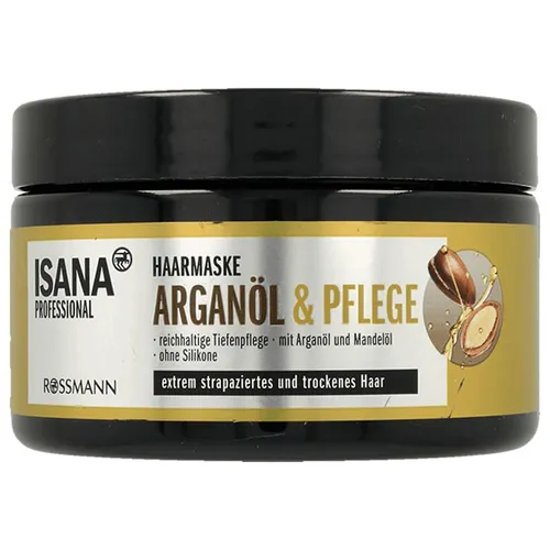 Isana Professional, Effektiv-Kur, Oil Care (Kuracja do włosów z olejkiem arganowym [Efektywna maska do włosów zmęczonych i suchych]) - 1