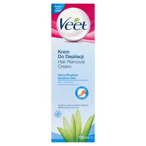 Veet Hair Removal Cream Sensitive Skin (Krem do depilacji  do skóry wrażliwej)