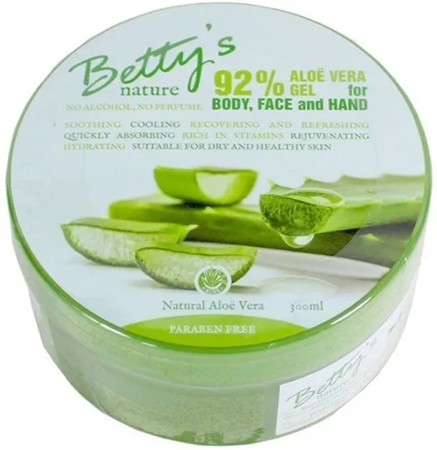 Betty's Nature 92% Aloe Vera Gel (Żel aloesowy)