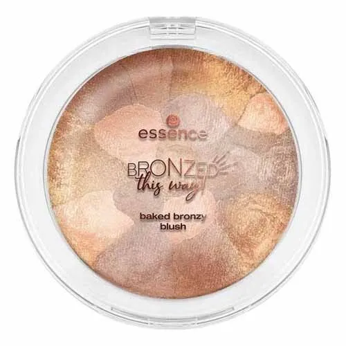 Essence Bronzed This Way!, Baked Bronzy Blush (Róż z bronzerem)