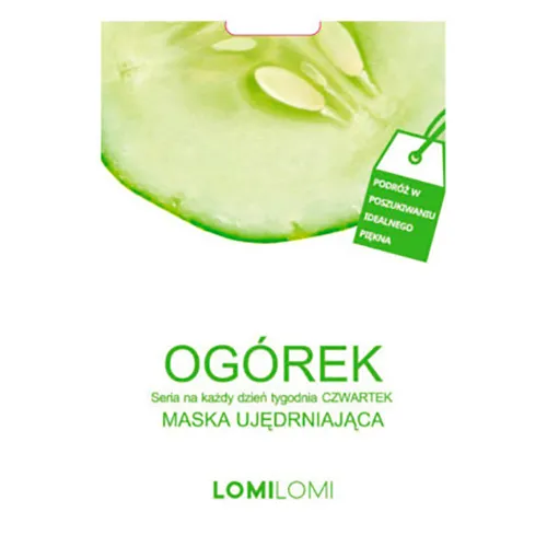 Lomi Lomi Cucumber, Bouncing Mask (Maska ujędrniająca 'Ogórek')