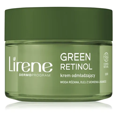 Lirene Dermoprogram Green Retinol, Odmładzający krem na dzień 60+ - 2