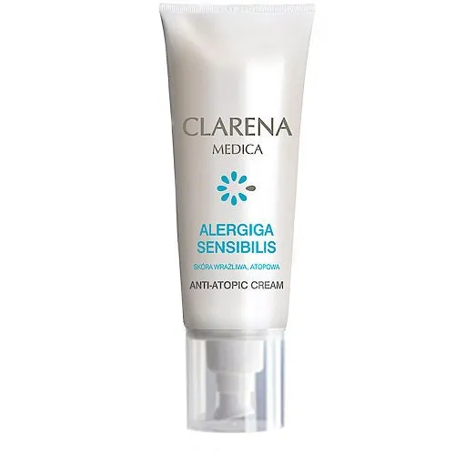 Clarena Medica, Allergiga Sensibilis Anti-Atopic, Krem kojący do skóry wrażliwej, atopowej, przesuszonej, odwodnionej