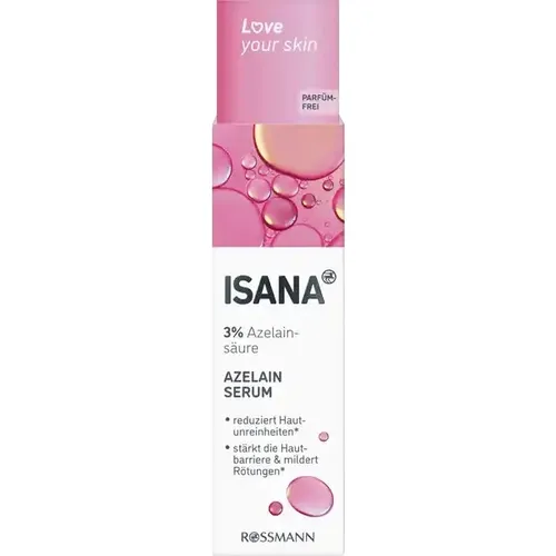 Isana Love Your Skin,  Azelain Serum (Serum z kwasem azelainowym)