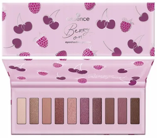 Essence Berry On, Eyeshadow Palette 01 My Cherry! (Paleta cieni do powiek)