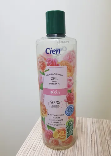 Cien Pełen Aromatu, Żel pod prysznic z botanicznym olejem kameliowym i różaną wodą kwiatową