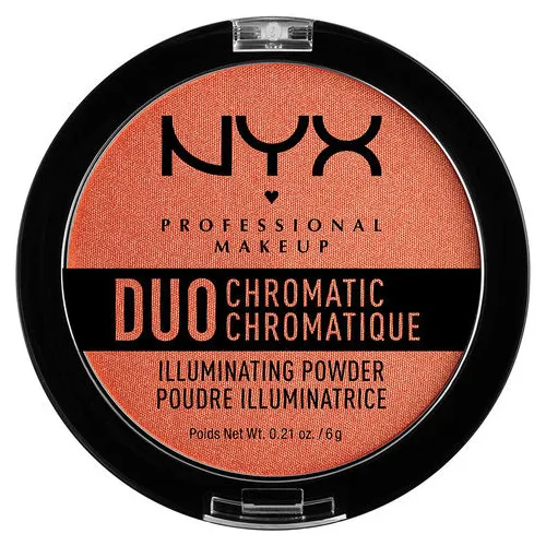 NYX Professional Makeup Duo Chromatic, Illuminating Powder (Puder rozświetlający)