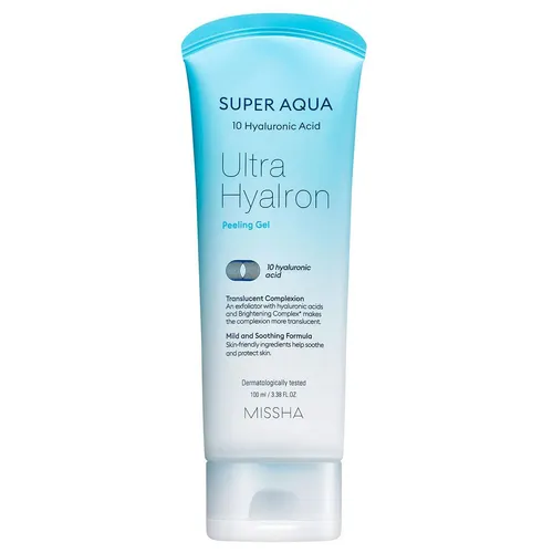 Missha Super Aqua Ultra Hyalron Peeling Gel (Żel peelignujący)