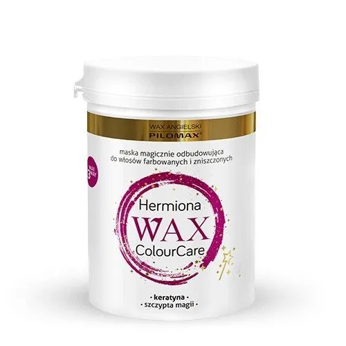 Laboratorium Pilomax Wax Colour Care Hermiona, Maska magicznie odbudowująca do włosów farbowanych i zniszczonych