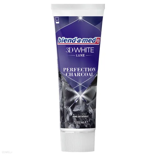 Blend - a - med 3D White Luxe Perfection Charcoal Toothpaste (Pasta do zębów z węglem aktywnym) - 1