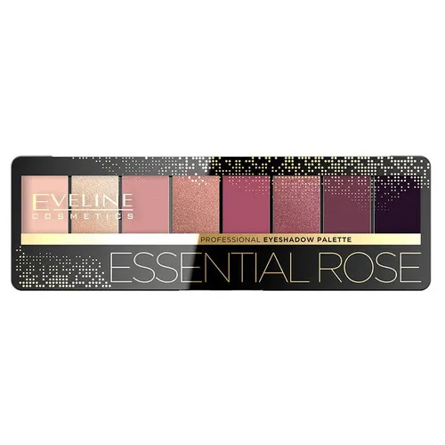 Eveline Cosmetics Professional Eyeshadow Palette Essential Rose (Paletka 8 cieni do powiek)