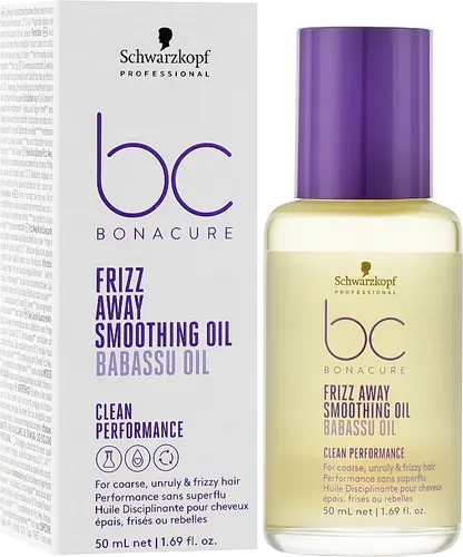 Schwarzkopf Professional BC Bonacure, Frizz Away Smoothing Oil (Olejek wygładzający)
