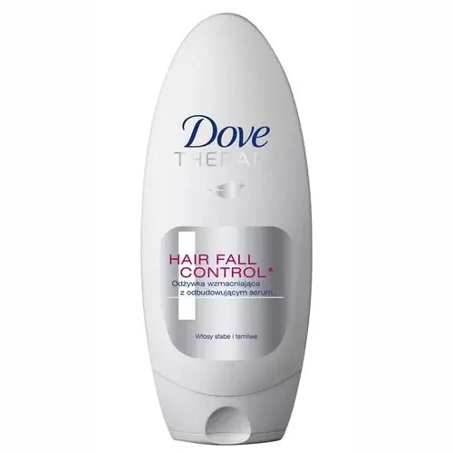 Dove Hair Fall Control, Conditioner (Odżywka z serum odbudowującym do włosów słabych i łamliwych) (stara wersja)