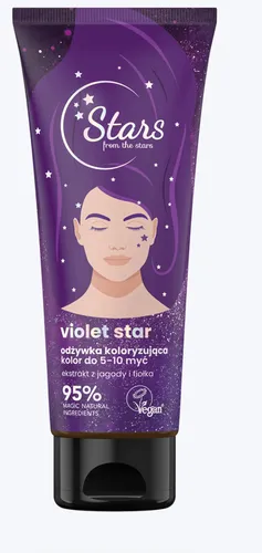 Stars from the stars Odżywka do włosów koloryzująca `Violet Star` - 2