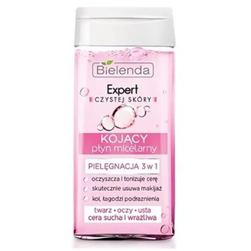 Bielenda Expert czystej skóry, Kojący płyn micelarny - 1